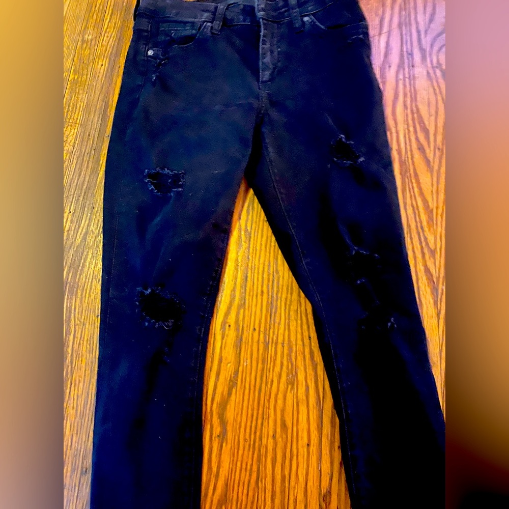 Joe’s Flawless The Icon Skinny Ankle Black Jeans